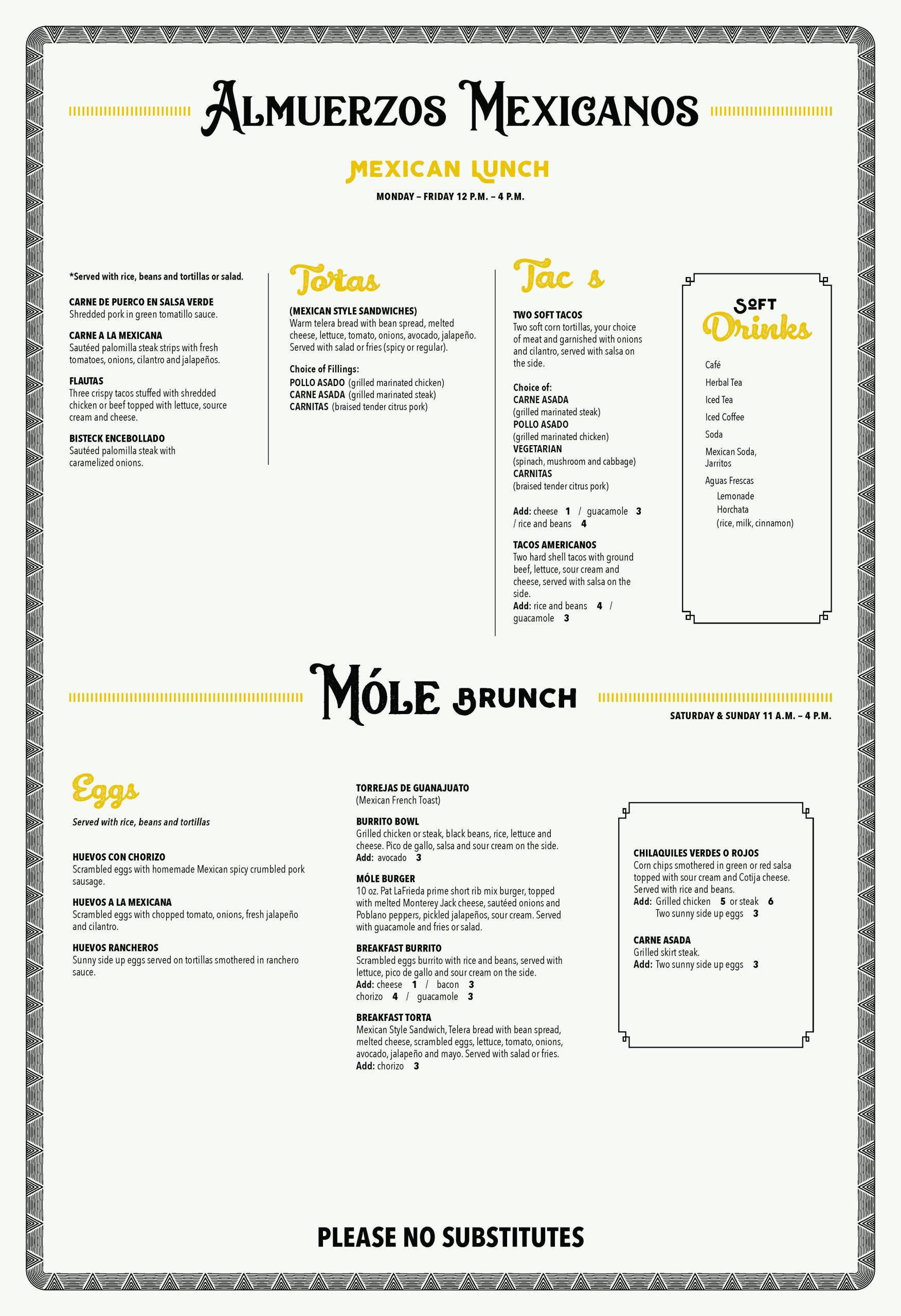 Mole Cantina Menu 10 30 25 Lunch Brunch No price scaled